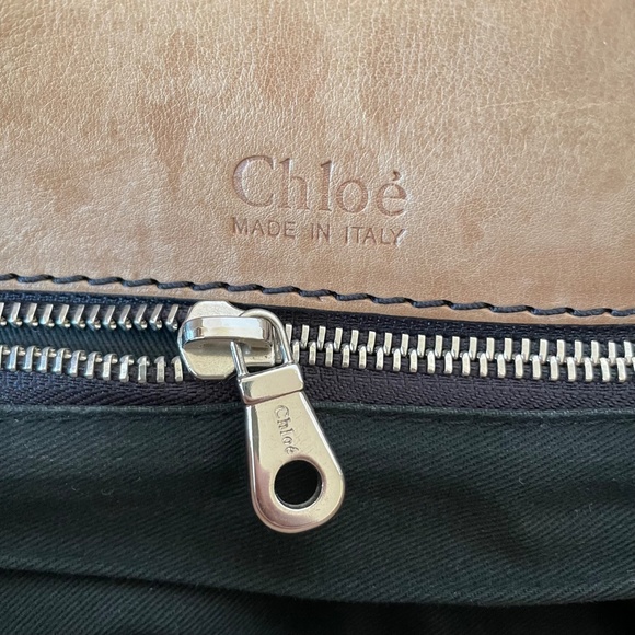 Chloe Edith Large Hand Bag Brown Leather - Picture 12 of 13